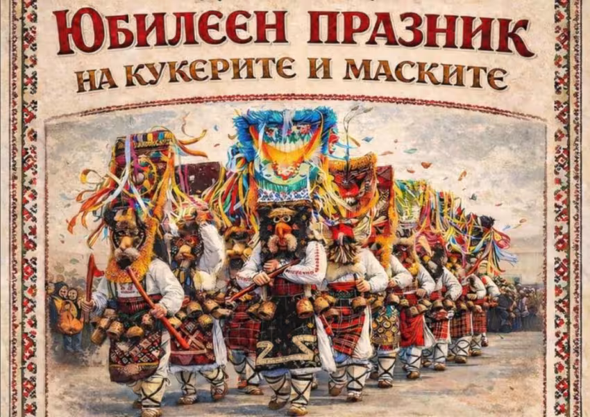50 Юбилеен Празник на Кукерите и Маските